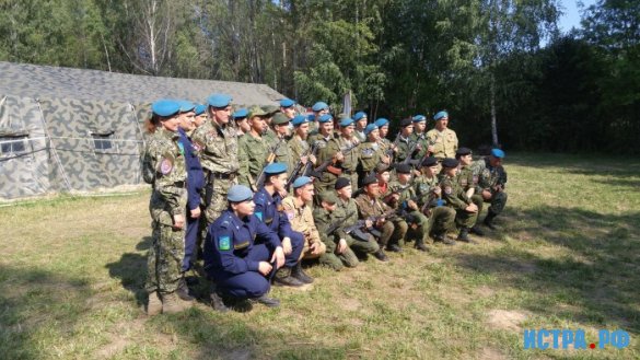 Ребята из Истры побывали в Крылатой Гвардии