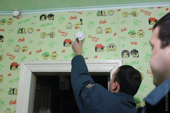 В городском округе Истра началась установка пожарных извещателей